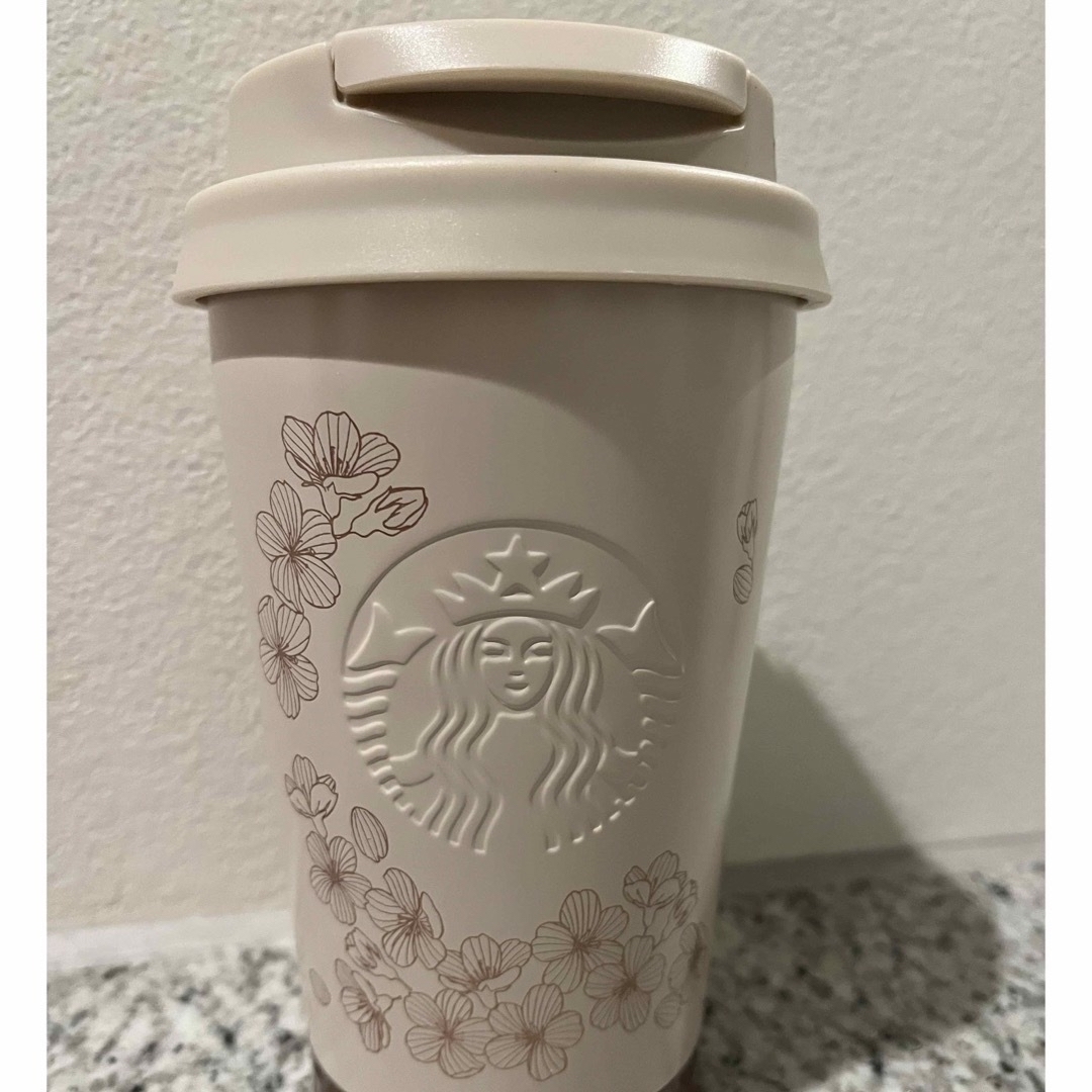 Starbucks Coffee(スターバックスコーヒー)のスタバ　SAKURA2024ステンレスTOGOロゴタンブラーグレース355ml インテリア/住まい/日用品のキッチン/食器(タンブラー)の商品写真