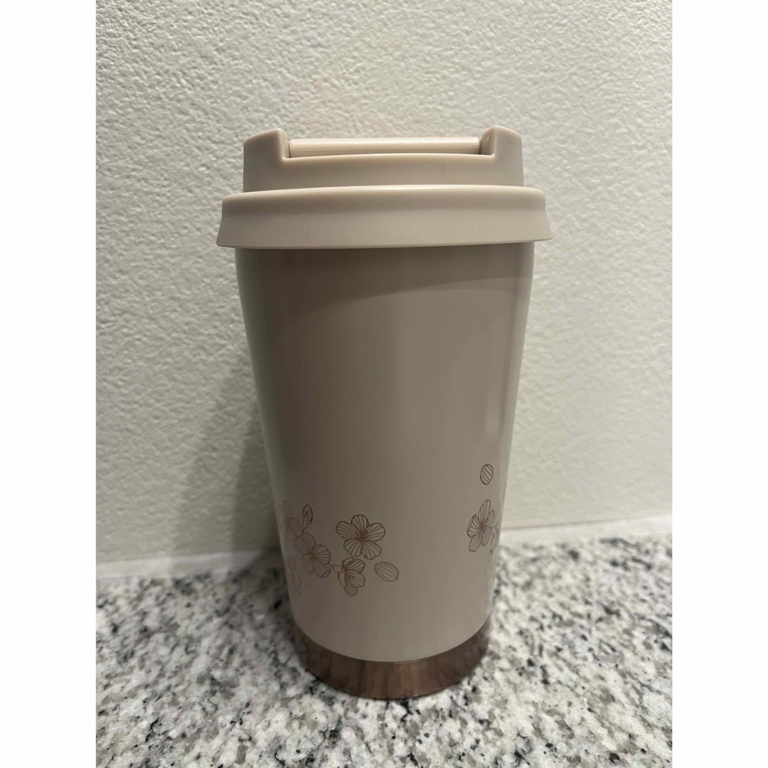 Starbucks Coffee(スターバックスコーヒー)のスタバ　SAKURA2024ステンレスTOGOロゴタンブラーグレース355ml インテリア/住まい/日用品のキッチン/食器(タンブラー)の商品写真