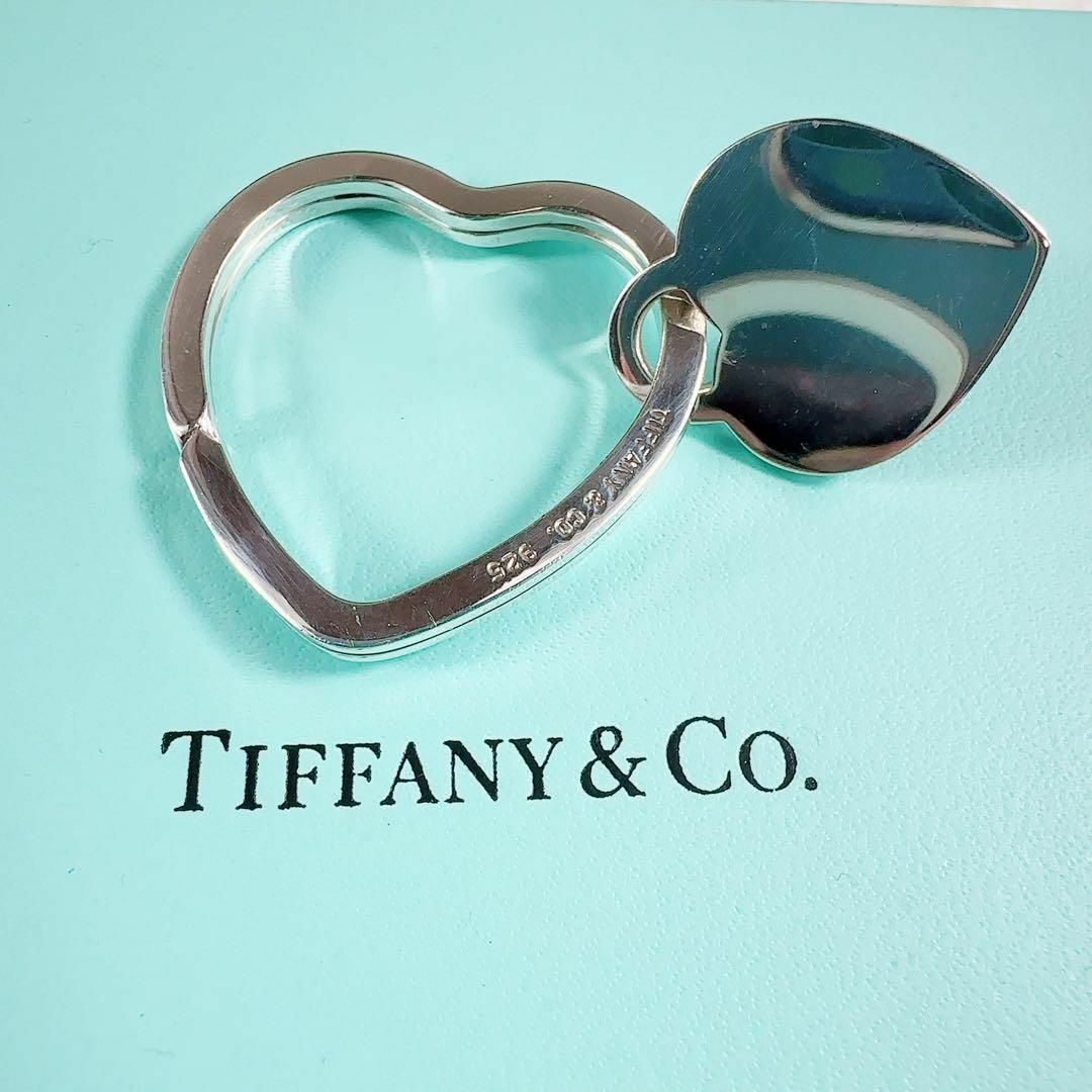 Tiffany & Co.(ティファニー)のTIFFANY&Co ティファニー リターントゥ キーリング シルバー ハート レディースのファッション小物(キーホルダー)の商品写真