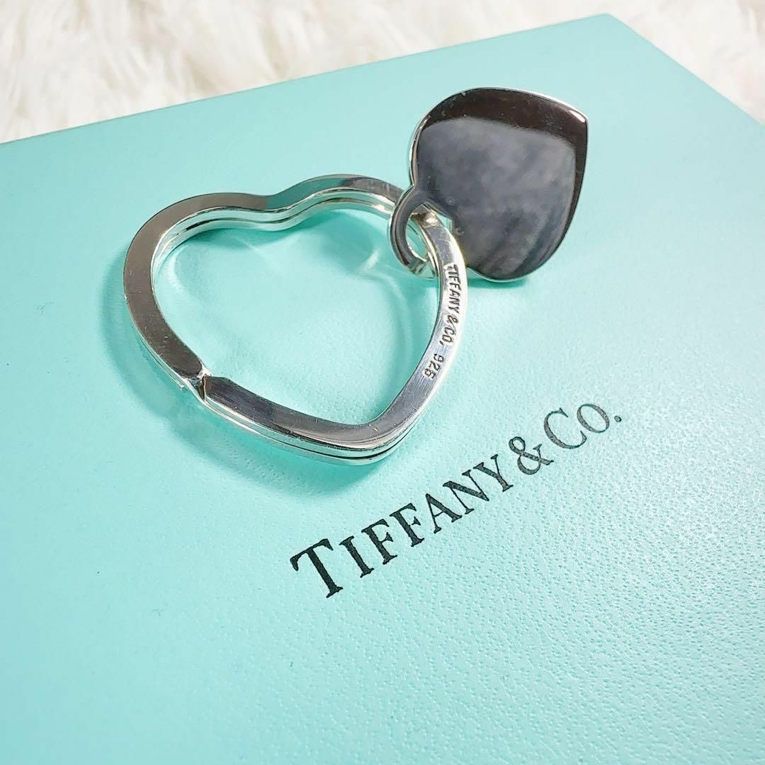 Tiffany & Co.(ティファニー)のTIFFANY&Co ティファニー リターントゥ キーリング シルバー ハート レディースのファッション小物(キーホルダー)の商品写真