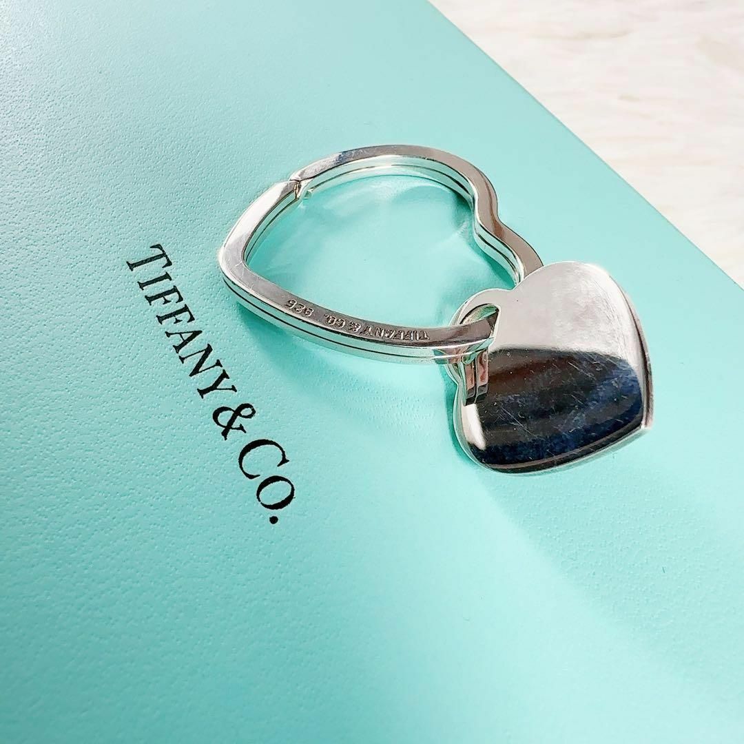 Tiffany & Co.(ティファニー)のTIFFANY&Co ティファニー リターントゥ キーリング シルバー ハート レディースのファッション小物(キーホルダー)の商品写真