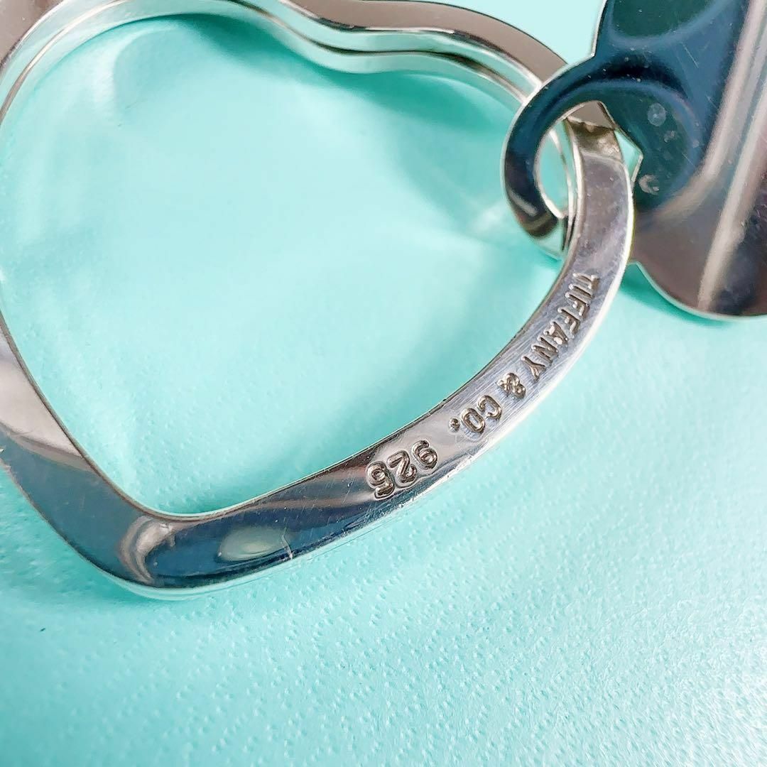 Tiffany & Co.(ティファニー)のTIFFANY&Co ティファニー リターントゥ キーリング シルバー ハート レディースのファッション小物(キーホルダー)の商品写真