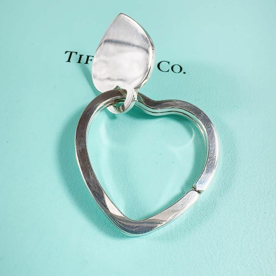 Tiffany & Co.(ティファニー)のTIFFANY&Co ティファニー リターントゥ キーリング シルバー ハート レディースのファッション小物(キーホルダー)の商品写真