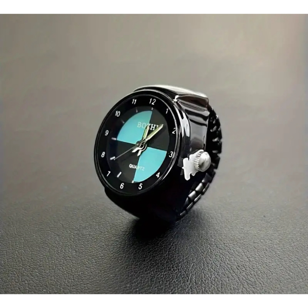 【新品未使用】リングウォッチ 時計 指輪 メンズのアクセサリー(リング(指輪))の商品写真