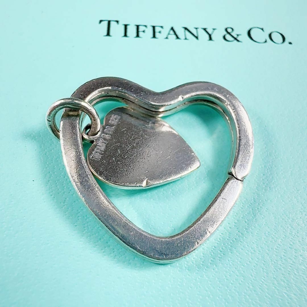 Tiffany & Co.(ティファニー)のTIFFANY&Co ティファニー ハート キーホルダー リターントゥ S 銀 レディースのファッション小物(キーホルダー)の商品写真