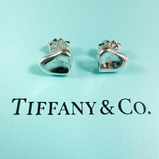 ティファニー(Tiffany & Co.)のTIFFANY&Co ティファニー ピアス フルハート 両耳 キャッチ シルバー(ピアス)