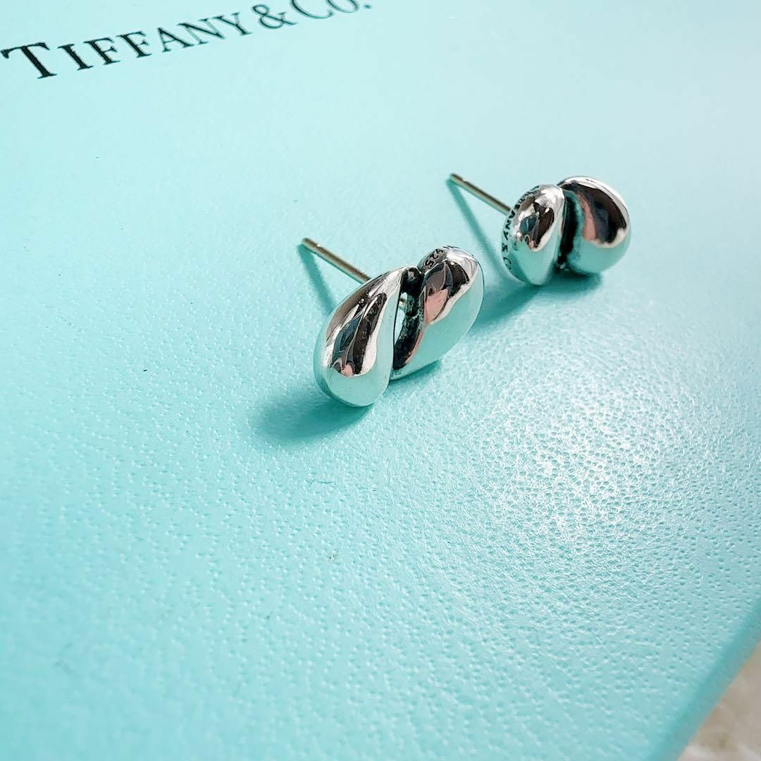 Tiffany & Co.(ティファニー)のTIFFANY&Co ティファニー ピアス ダブルティアドロップ 両耳 シルバー レディースのアクセサリー(ピアス)の商品写真