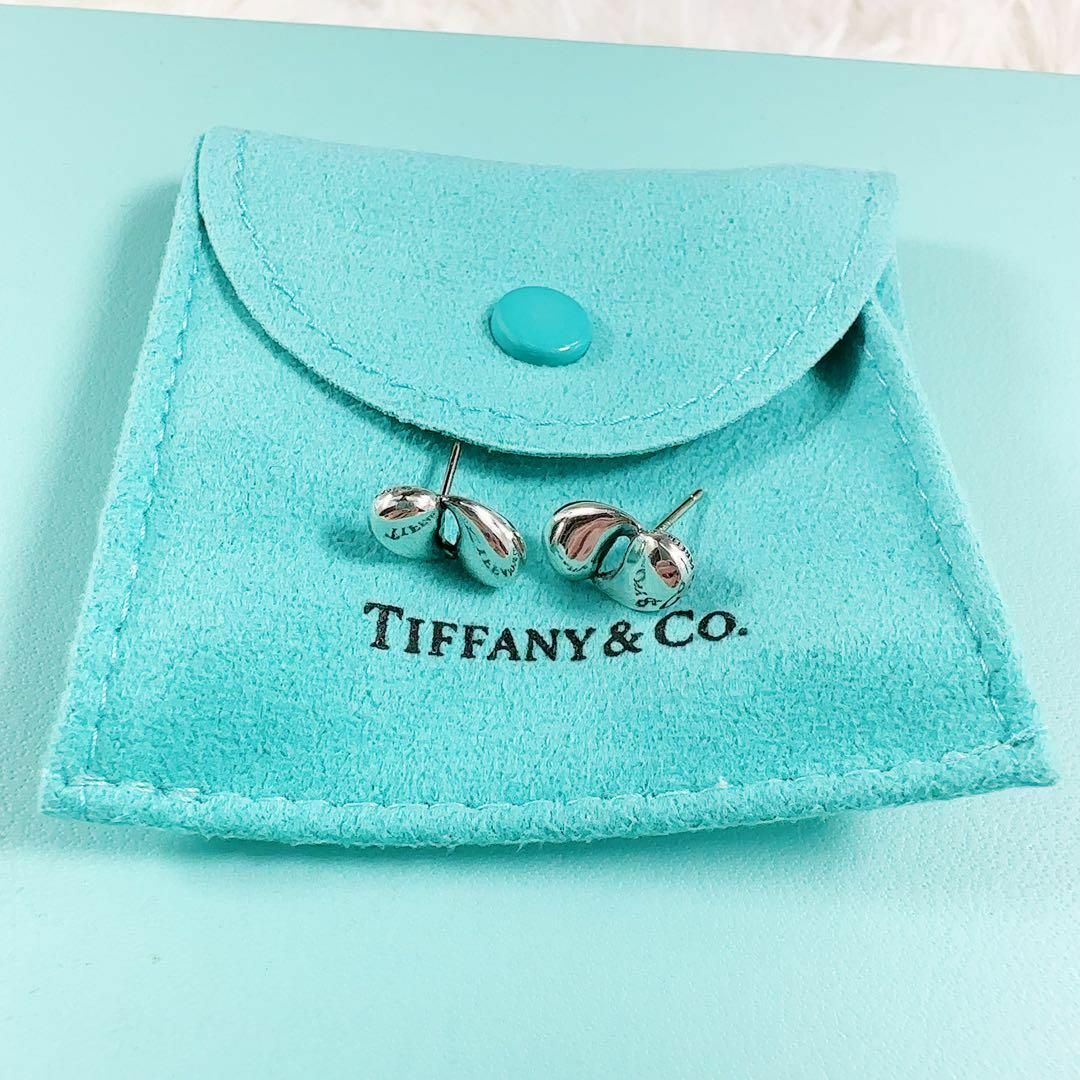 Tiffany & Co.(ティファニー)のTIFFANY&Co ティファニー ピアス ダブルティアドロップ 両耳 シルバー レディースのアクセサリー(ピアス)の商品写真