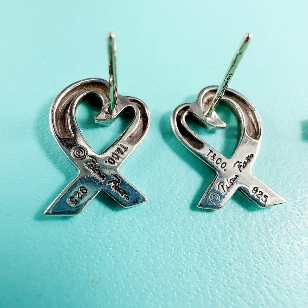 TIFFANY&Co ティファニー ラビングハート ピアス 両耳 【即完売】 銀 TIFFANY&Co ティファニー ラビングハート ピアス 両耳 【即完売】 銀