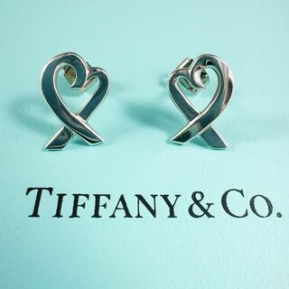 ティファニー(Tiffany & Co.)のTIFFANY&Co ティファニー ラビングハート ピアス 両耳 【即完売】 銀(ピアス)