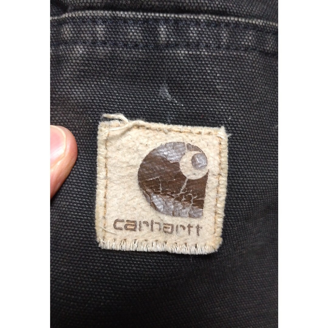 carhartt(カーハート)の送料込 90s カーハート アクティブ パーカー ダック ジャケット 2XL 黒 メンズのジャケット/アウター(その他)の商品写真