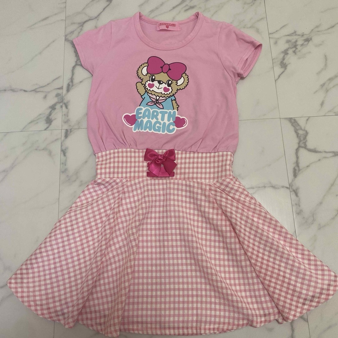 EARTHMAGIC(アースマジック)のアースマジック♡ワンピース♡ キッズ/ベビー/マタニティのキッズ服女の子用(90cm~)(ワンピース)の商品写真