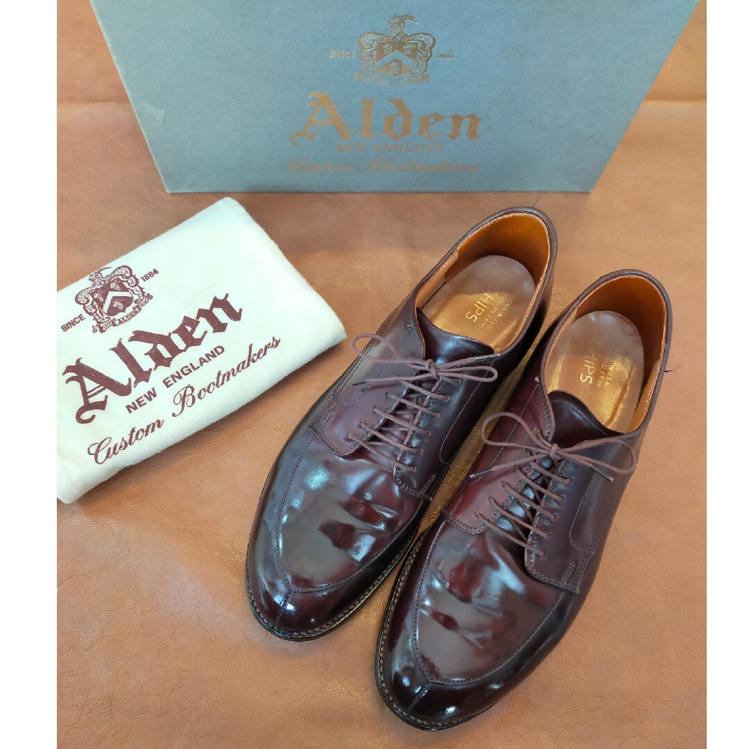 Alden(オールデン)の［ソール新品］Alden cordvan　5432  size 7.5D メンズの靴/シューズ(ドレス/ビジネス)の商品写真