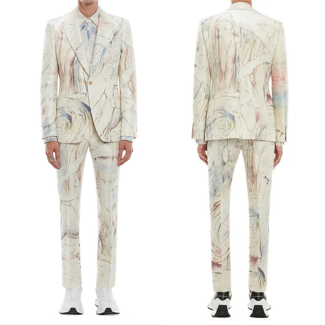 Alexander McQueen - 極美品 Alexander McQUEEN 22SS 総柄 Alexander McQueen - 極美品 Alexander McQUEEN 22SS 総柄