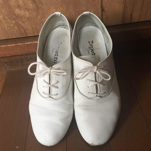 repetto(レペット)のレペット 39 ホワイト ジジ レディースの靴/シューズ(バレエシューズ)の商品写真