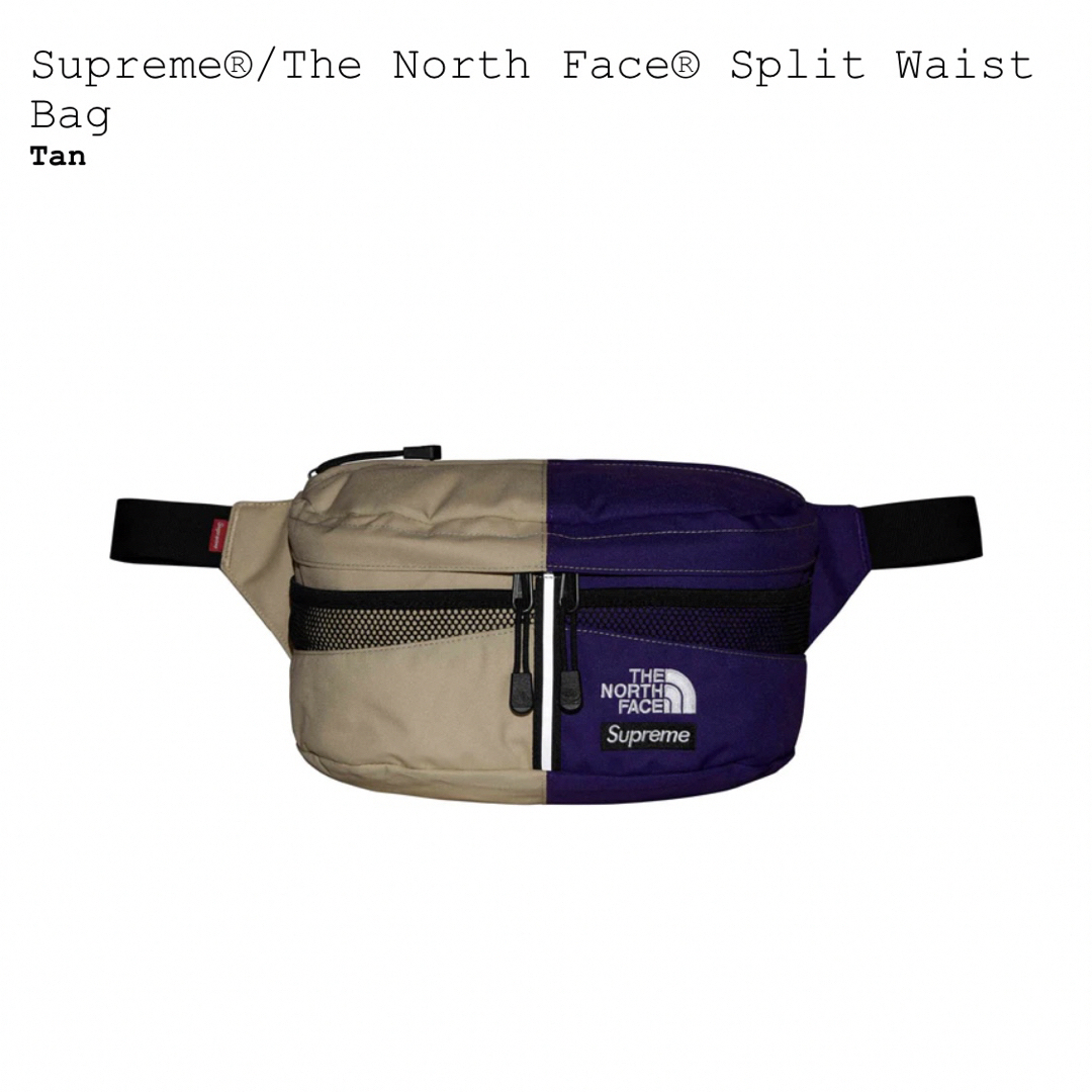 Supreme(シュプリーム)の★Supreme×The north face Split waist bag メンズのバッグ(ウエストポーチ)の商品写真