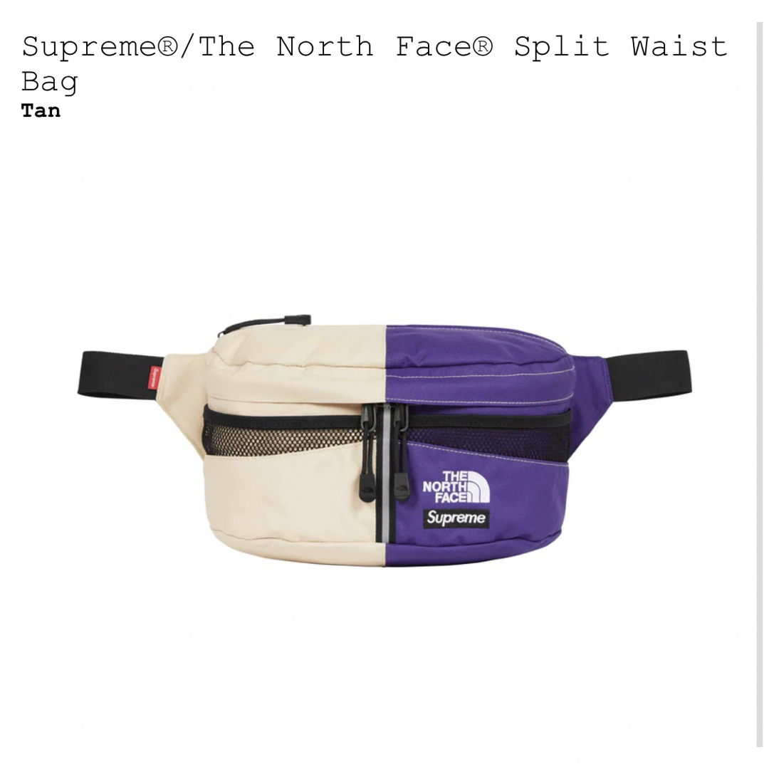 Supreme(シュプリーム)の★Supreme×The north face Split waist bag メンズのバッグ(ウエストポーチ)の商品写真