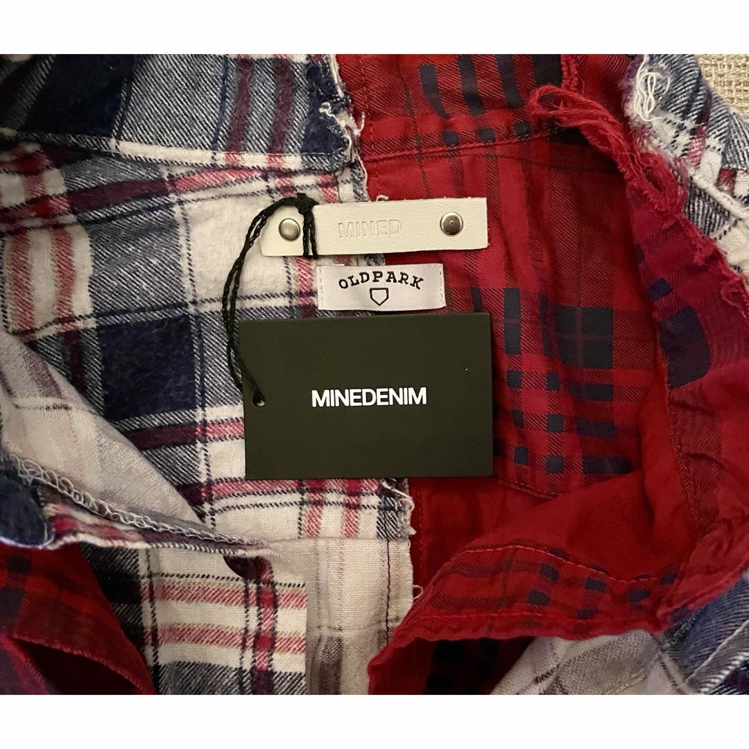 MINEDENIM(マインデニム)のOLD PARK×MINEDENIM OP CheckDenim Flannel メンズのトップス(シャツ)の商品写真