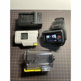 ソニー(SONY)のSONY フルハイビジョンビデオカメラ HDR-AS100V(ビデオカメラ)