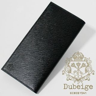 ドゥベージュ(Dubeige)の新品 Dubeige BLE クロコ型押アクセント コードバン二つ折り長財布 紺(長財布)