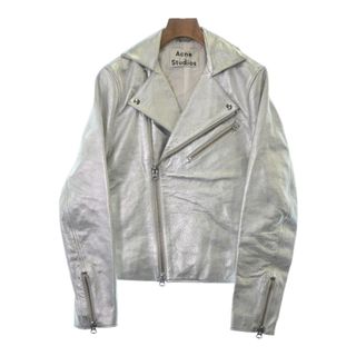 Acne Studios - Acne Studios ライダース 46(M位) シルバー 【古着】【中古】