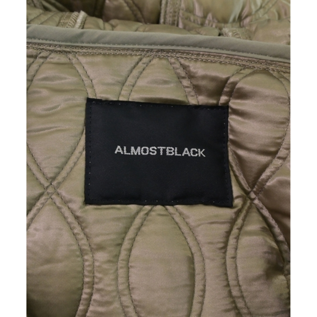 ALMOSTBLACK オールモストブラック モッズコート 1(S位) カーキ 【古着】【中古】 メンズのジャケット/アウター(モッズコート)の商品写真