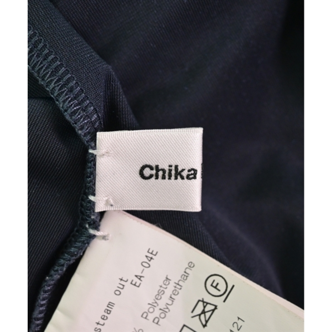Chika Kisada(チカキサダ)のChika Kisada チカキサダ Tシャツ・カットソー 1(S位) 紺 【古着】【中古】 レディースのトップス(カットソー(半袖/袖なし))の商品写真