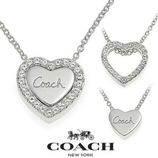 コーチ(COACH)の【COACH　ハートネックレス】(ネックレス)