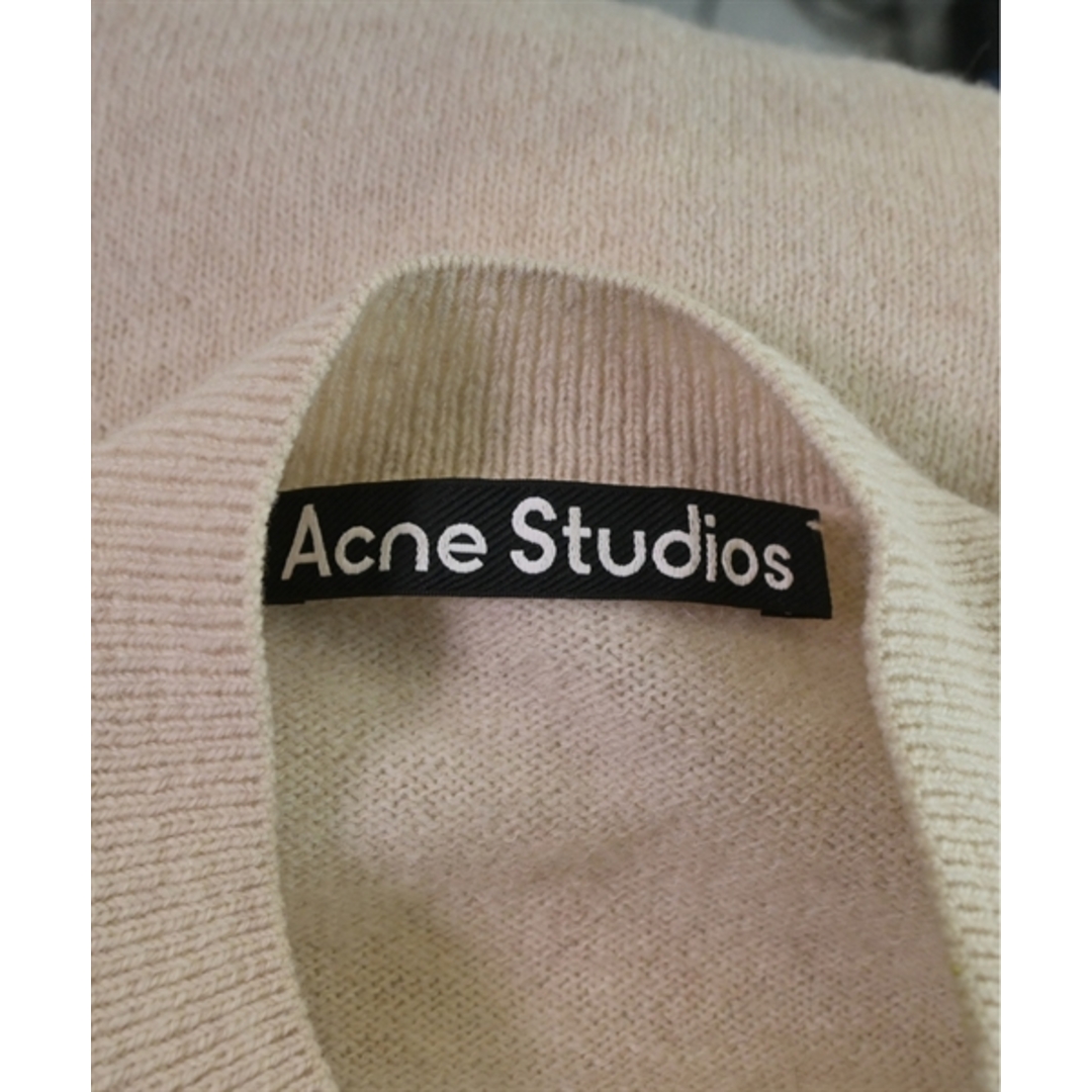 Acne Studios(アクネストゥディオズ)のAcne Studios アクネストゥディオズ カーディガン XXS ベージュ 【古着】【中古】 レディースのトップス(カーディガン)の商品写真