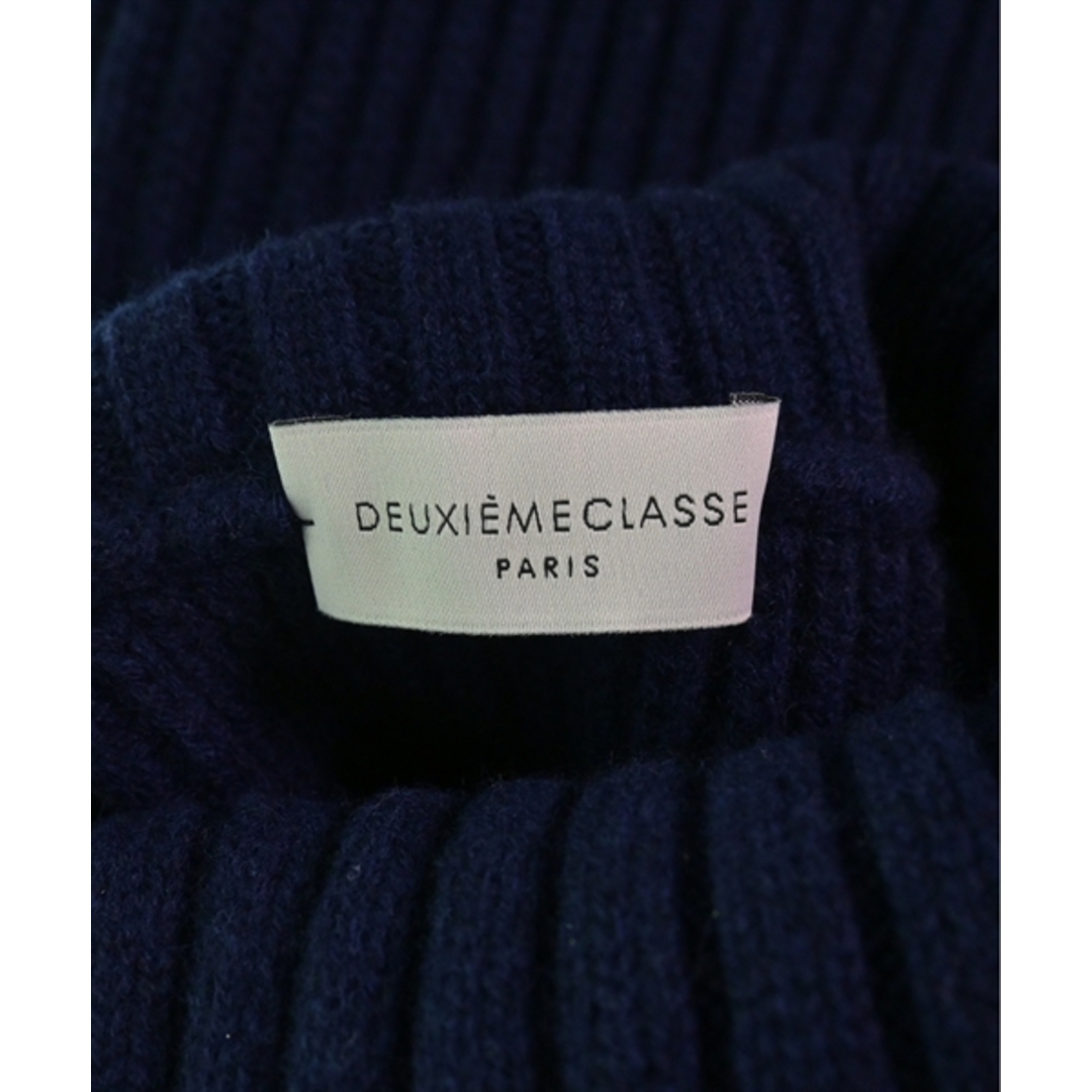 DEUXIEME CLASSE(ドゥーズィエムクラス)のDeuxieme Classe ドゥーズィエムクラス ベスト -(M位) 紺 【古着】【中古】 レディースのトップス(ベスト/ジレ)の商品写真