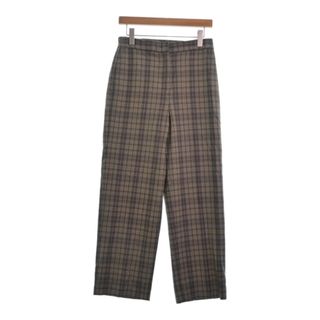 ボールジィ(Ballsey)のBallsey ボールジー パンツ（その他） 36(M位) 茶x紫(チェック) 【古着】【中古】(その他)