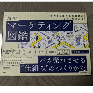 世界＆日本の販売戦略がイラストでわかる最新マーケティング図鑑(ビジネス/経済)