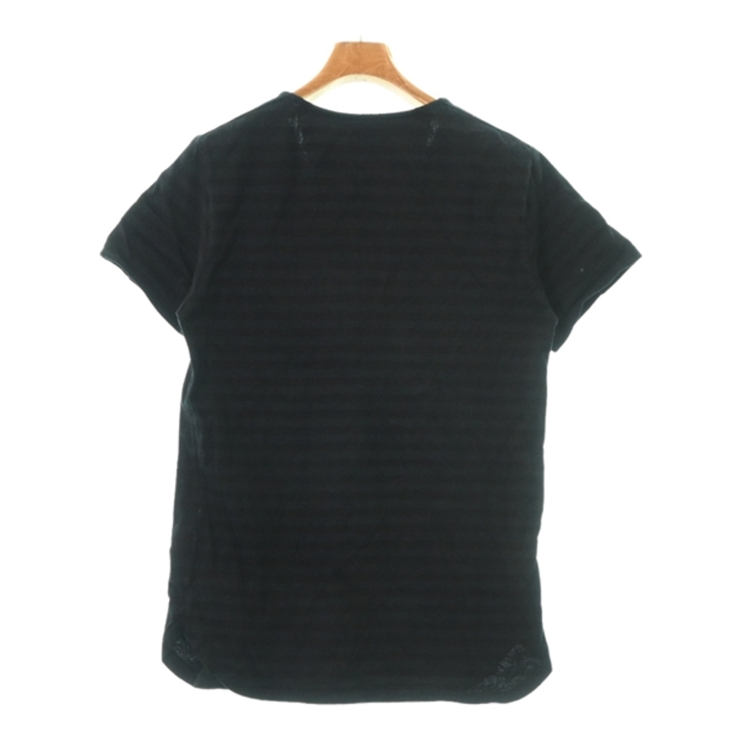 nonnative(ノンネイティブ)のnonnative Tシャツ・カットソー 1(S位) 黒x紺系(ボーダー) 【古着】【中古】 メンズのトップス(Tシャツ/カットソー(半袖/袖なし))の商品写真