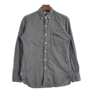 ノンネイティブ(nonnative)のnonnative カジュアルシャツ 0(XS位) 緑x白(総柄) 【古着】【中古】(シャツ)