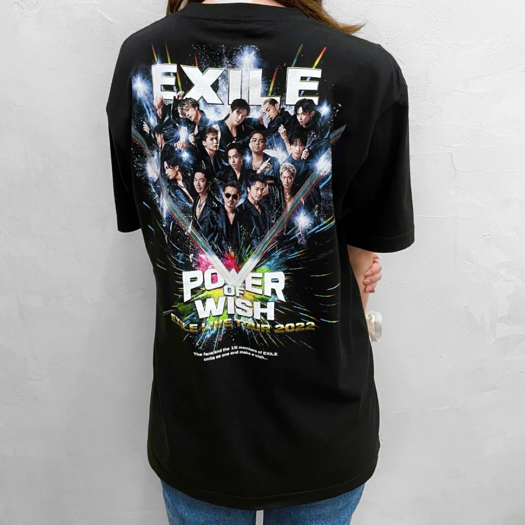 EXILE(エグザイル)のEXILEライブツアー 2022 power of wish Tシャツ レディースのトップス(Tシャツ(半袖/袖なし))の商品写真