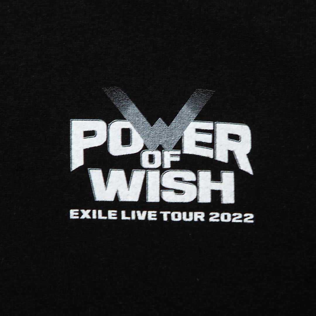 EXILE(エグザイル)のEXILEライブツアー 2022 power of wish Tシャツ レディースのトップス(Tシャツ(半袖/袖なし))の商品写真