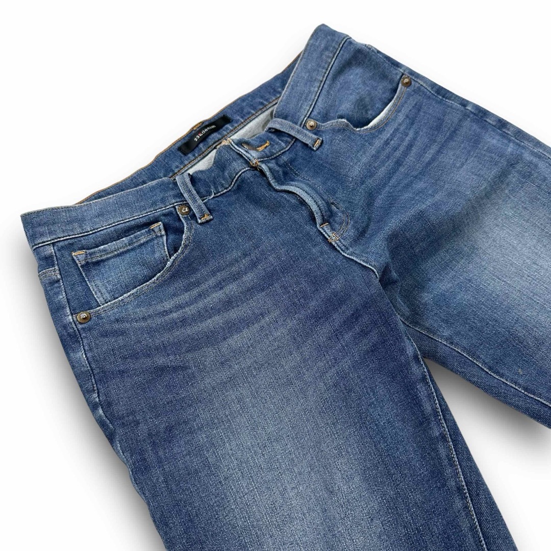 23区(ニジュウサンク)の23区denim ストレート ストレッチ サイズ38 Mサイズ 74cm レディースのパンツ(デニム/ジーンズ)の商品写真