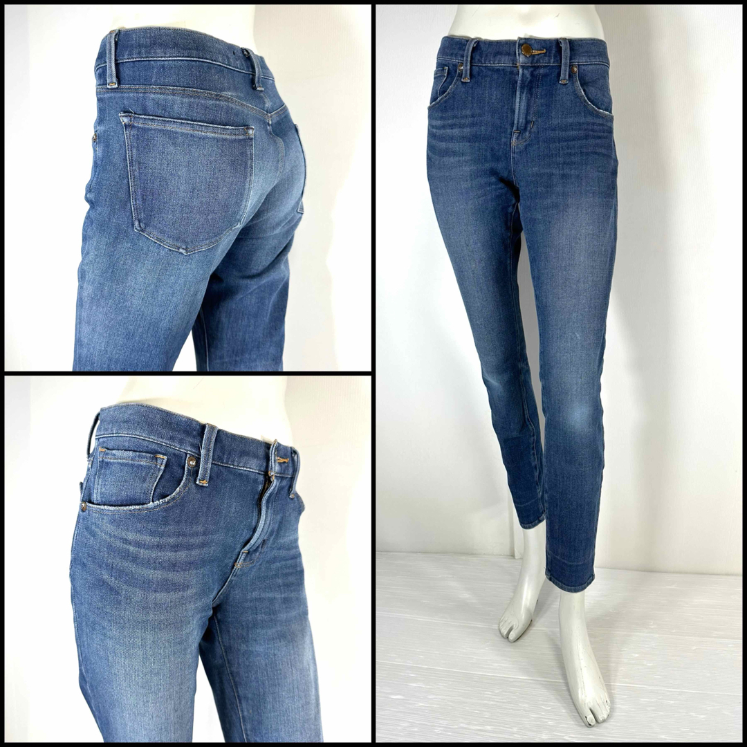 23区(ニジュウサンク)の23区denim ストレート ストレッチ サイズ38 Mサイズ 74cm レディースのパンツ(デニム/ジーンズ)の商品写真