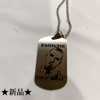 新品★ホワイト★EMINEM★エミネム★ペンダント★ユニセックス(ネックレス)