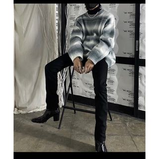 ザラ(ZARA)のRaucohouse ニット　セーター　グレー　asclo オーバーサイズ(ニット/セーター)