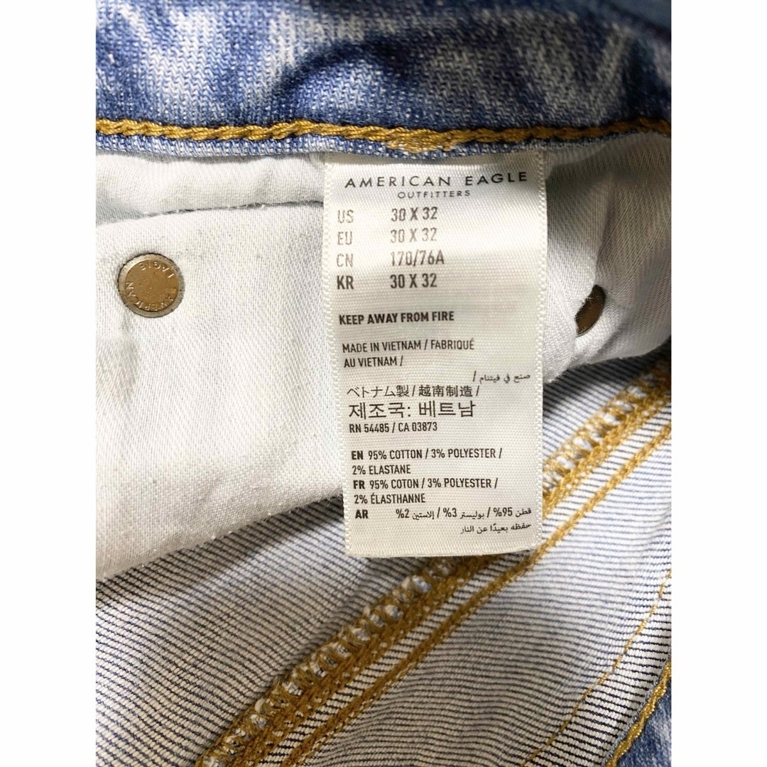 American Eagle(アメリカンイーグル)のアメリカンイーグル／スキニーデニム／W30×L32／ストレッチあり メンズのパンツ(デニム/ジーンズ)の商品写真