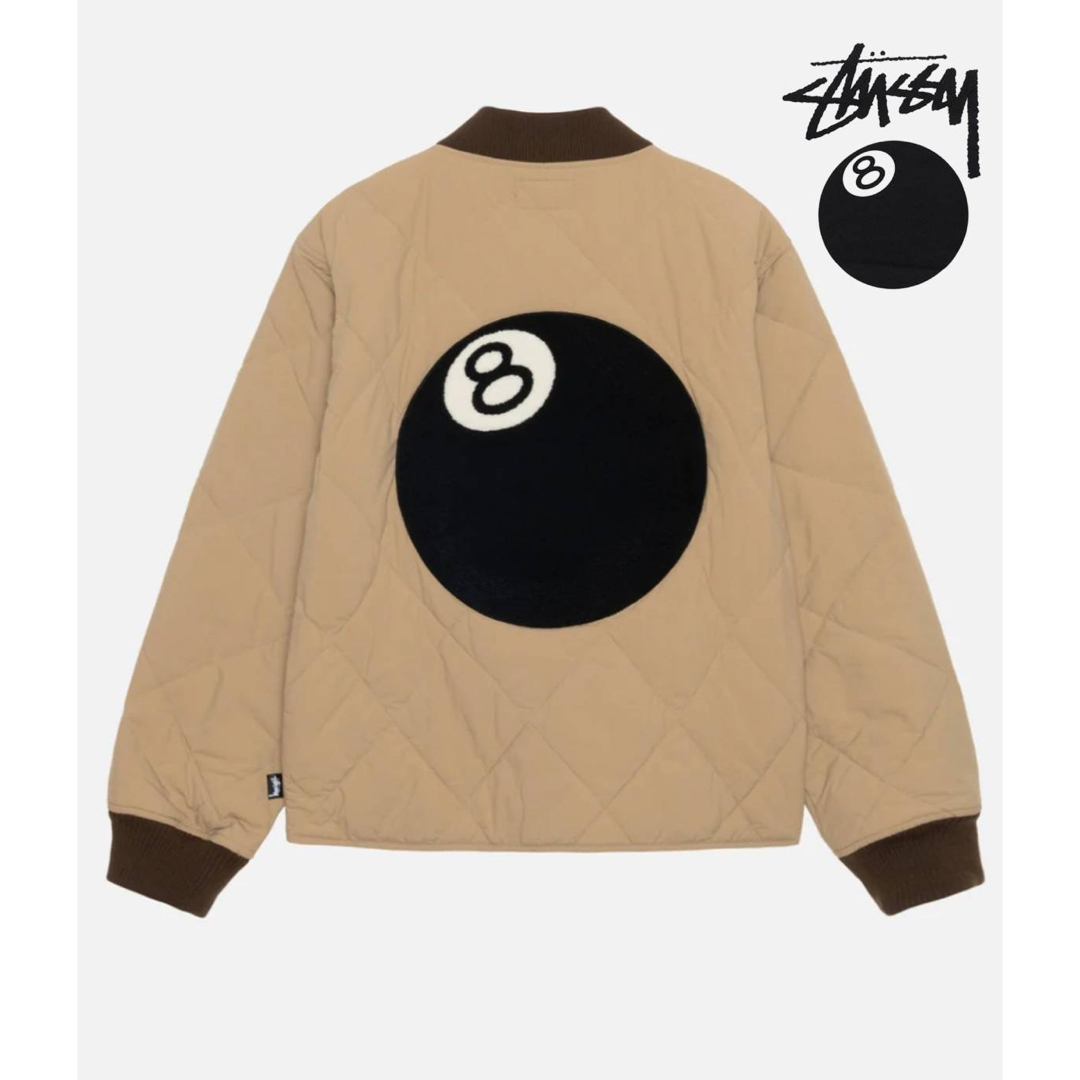 STUSSY(ステューシー)のSTUSSY 8 BALL QUILTED LINER JACKET メンズのジャケット/アウター(ブルゾン)の商品写真