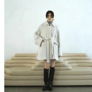 ロザリームーン(Rosary moon)のロザリームーンMohair Shaggy Half Coat rosary(ロングコート)