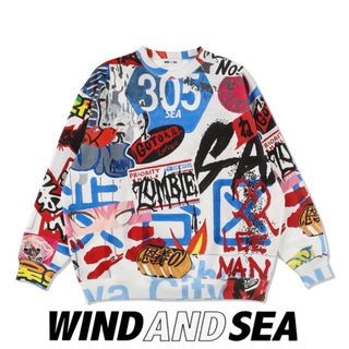 ウィンダンシー(WIND AND SEA)のLEE KANKYO x WDS CREW NECK / WHIT(スウェット)