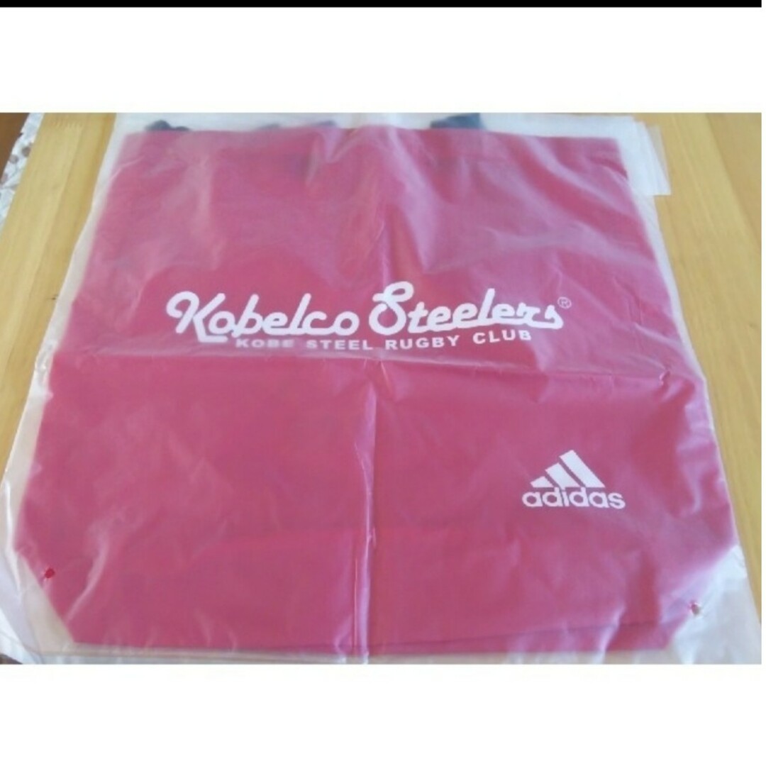 adidas(アディダス)のコベルコ神戸スティーラーズ ナイロンバッグ スポーツ/アウトドアのスポーツ/アウトドア その他(ラグビー)の商品写真