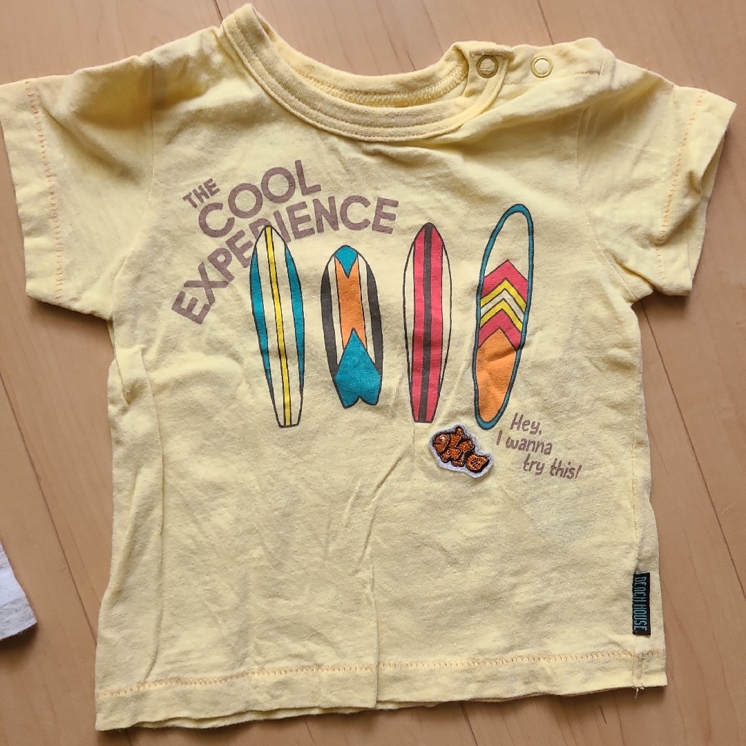 BREEZE(ブリーズ)の半袖シャツ&半袖Tシャツ　3枚セット　80 キッズ/ベビー/マタニティのベビー服(~85cm)(Ｔシャツ)の商品写真