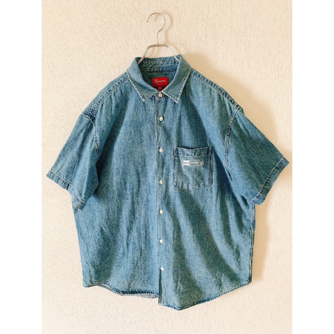 Supreme(シュプリーム)のSupreme Denim Shirt One Point Logo メンズのトップス(シャツ)の商品写真