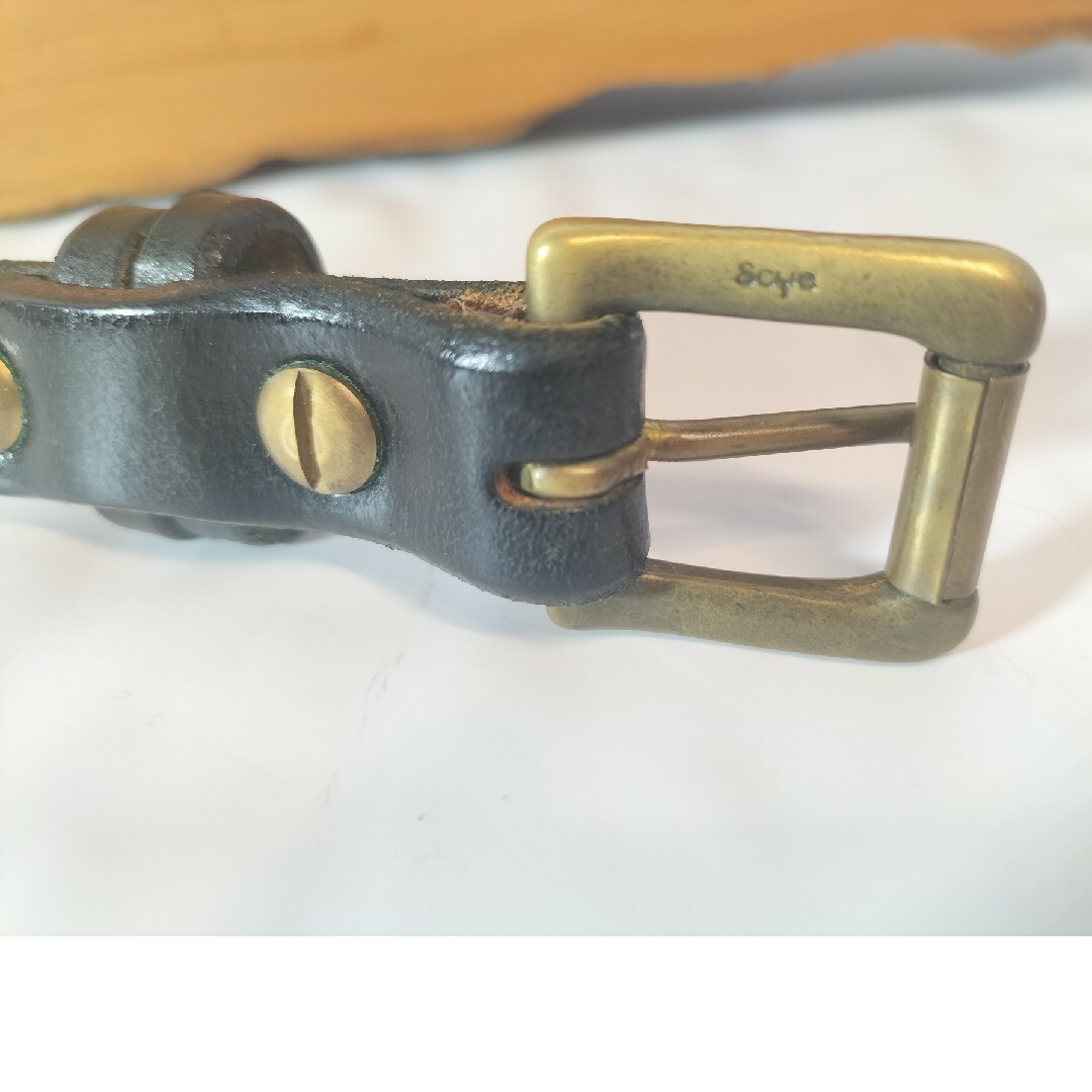 Scye(サイ)の【極上品】Ｓｃｙｅ 正規品　Bridle Leather Number Belt メンズのファッション小物(ベルト)の商品写真