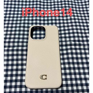 コーチ(COACH)の🌈【iPhone 14】COACH レザーケース(iPhoneケース)