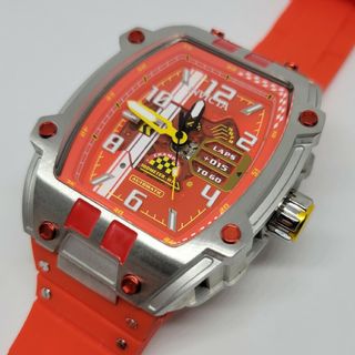 インビクタ(INVICTA)のInvicta 48mm S1Rally ディアブロ オートマチック レッド(腕時計(アナログ))